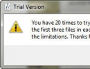 Trial Limit