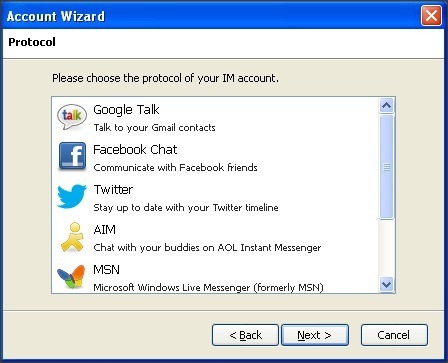 Account Creation Wizard