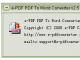 e-PDF To Word Converter
