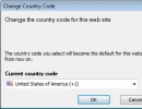 Country Code Changing