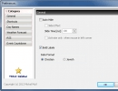 Preferences window