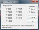 Convert Sample Type