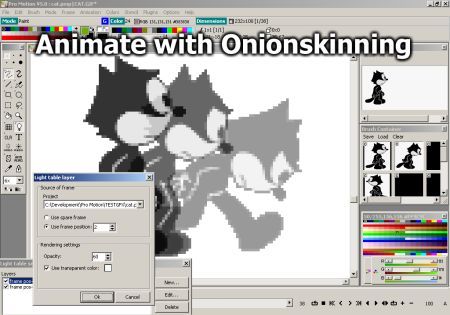 Onionskin Animation
