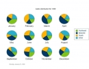 Pie charts in multiple series