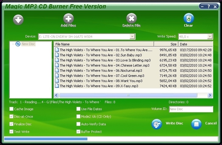 Burning MP3 Files to CD