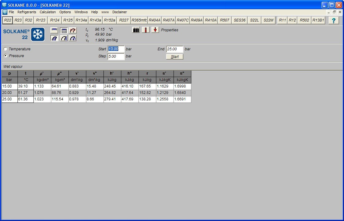 Calculation Window