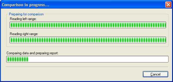 Comparing Excel Files