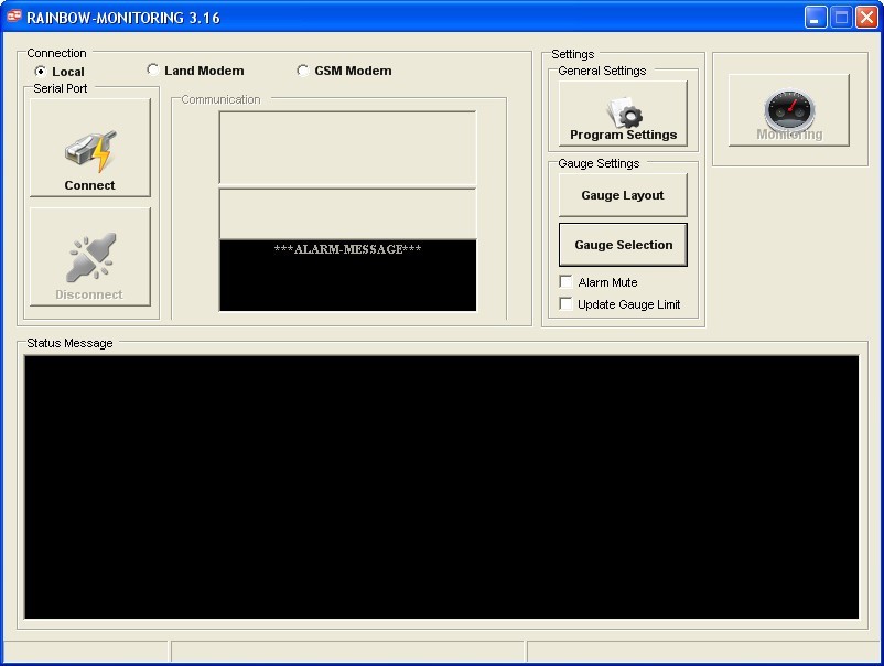 Monitoring Window