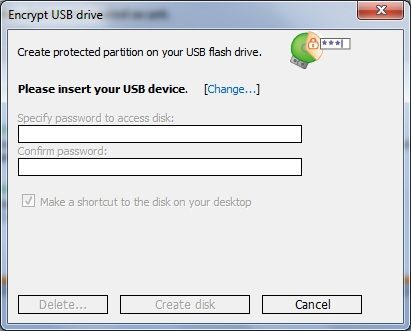Encrypt USB Drive