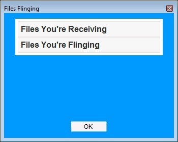 Files Flinging Screen