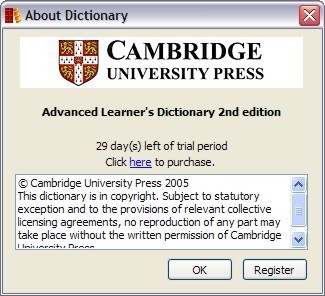 About Cambridge Advanced Learner's Dictionary