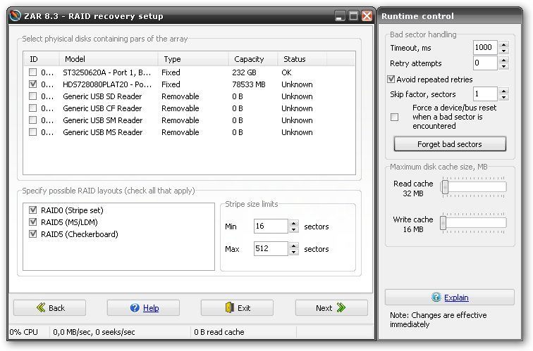 Zero Asssumption Recovery-Setup