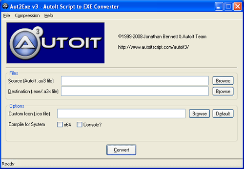 Autolt Script To EXE Converter
