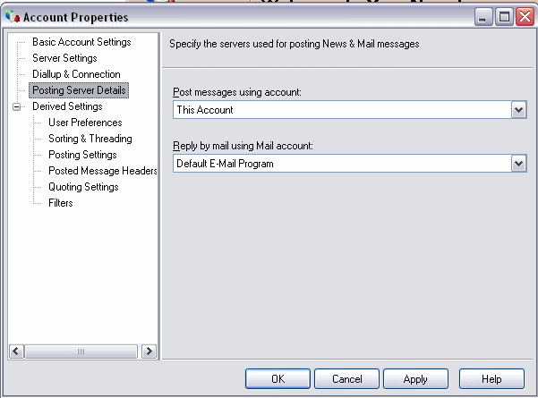 Account Properties