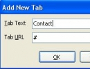 Add new tab