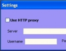 Settings Window