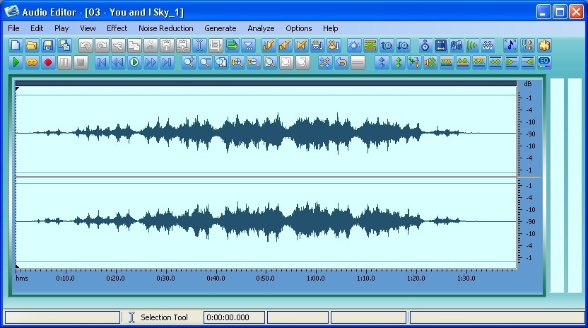 Audio Editing Tool