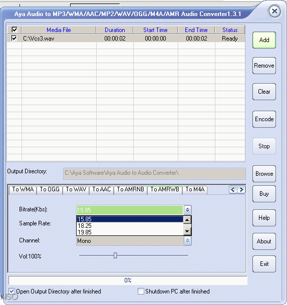 Bitrate