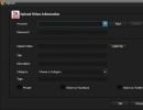 Upload Video Information