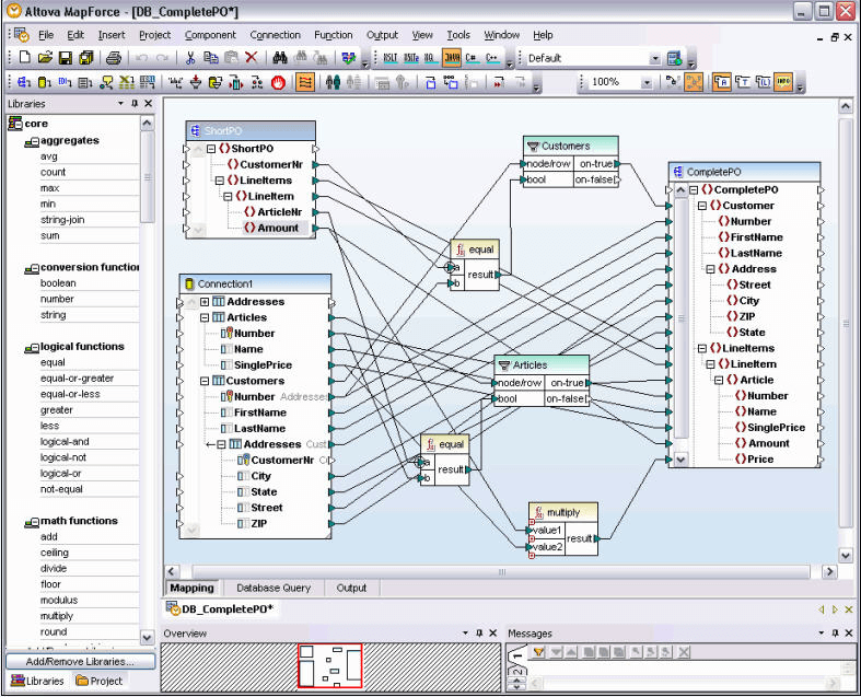 Project window