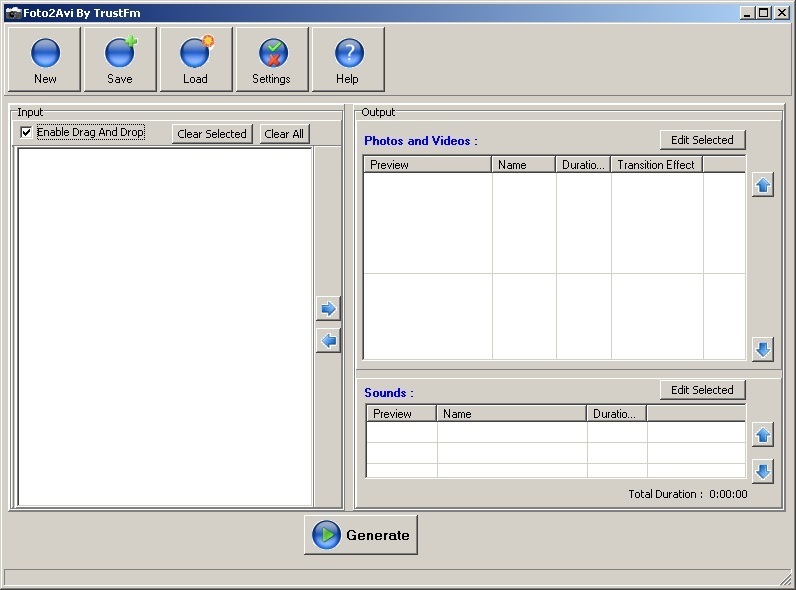 Main Interface