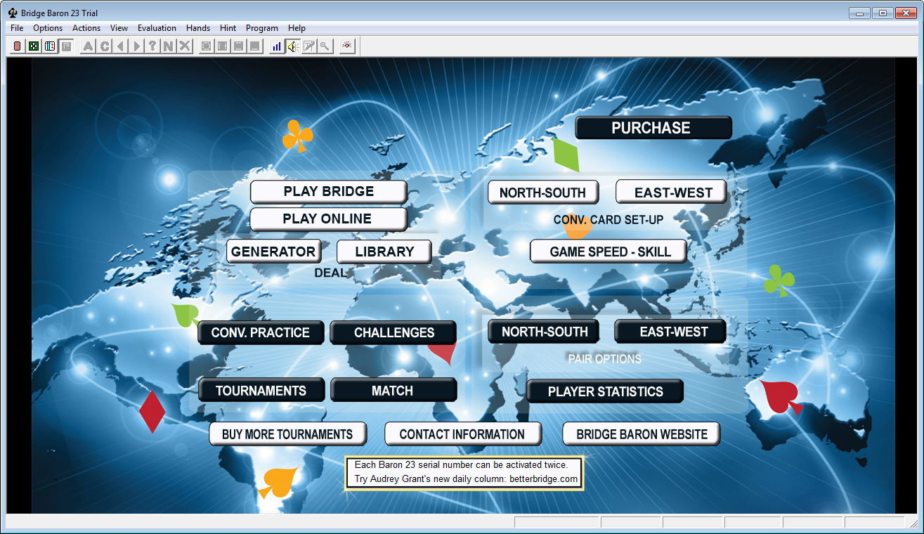 Main Menu