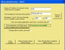 Client Administration Window