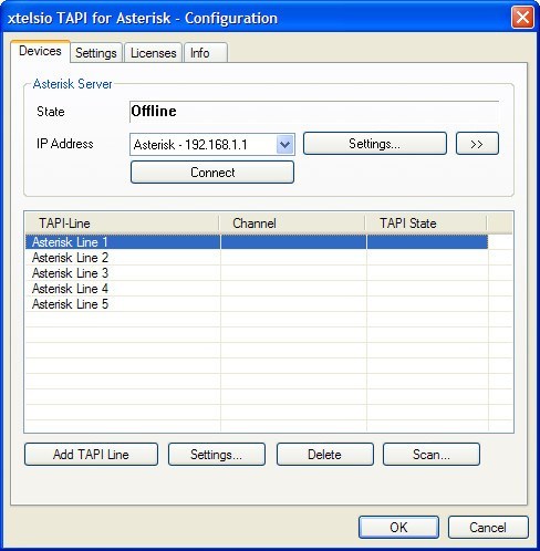 Configuration Window