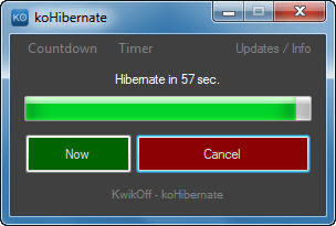 Hybernate Window