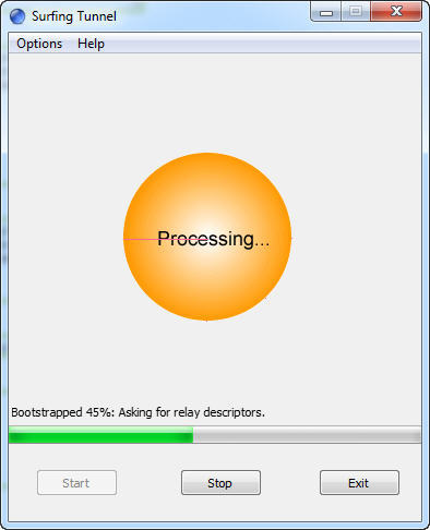 Processing Window