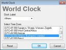 World Clock Selection