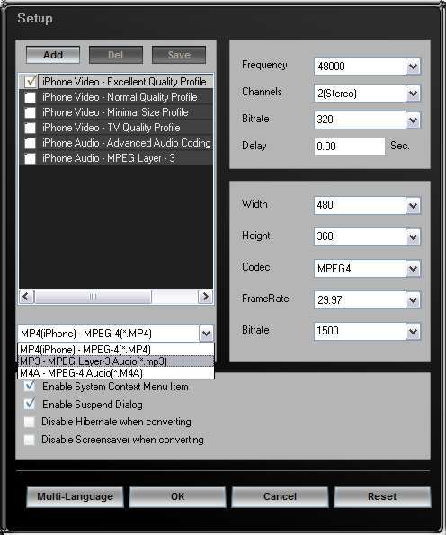 Formats