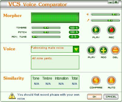 Voice Comparator