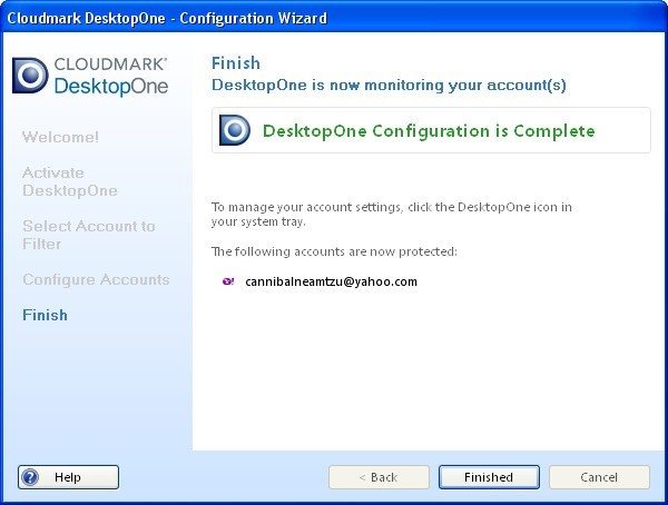 Configuration Window