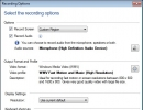 Recording Options
