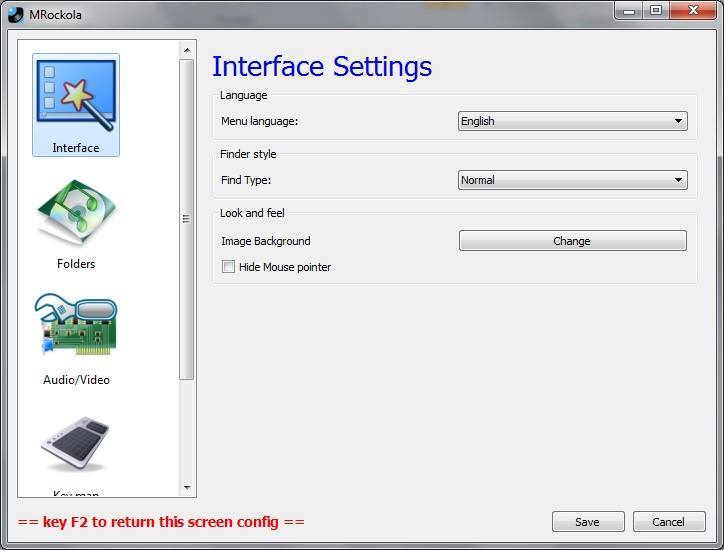 Interface Settings