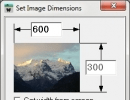 Set Image Dimensions