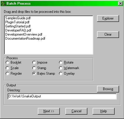Batch Processing Window