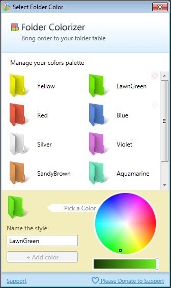 Custom Color Creation