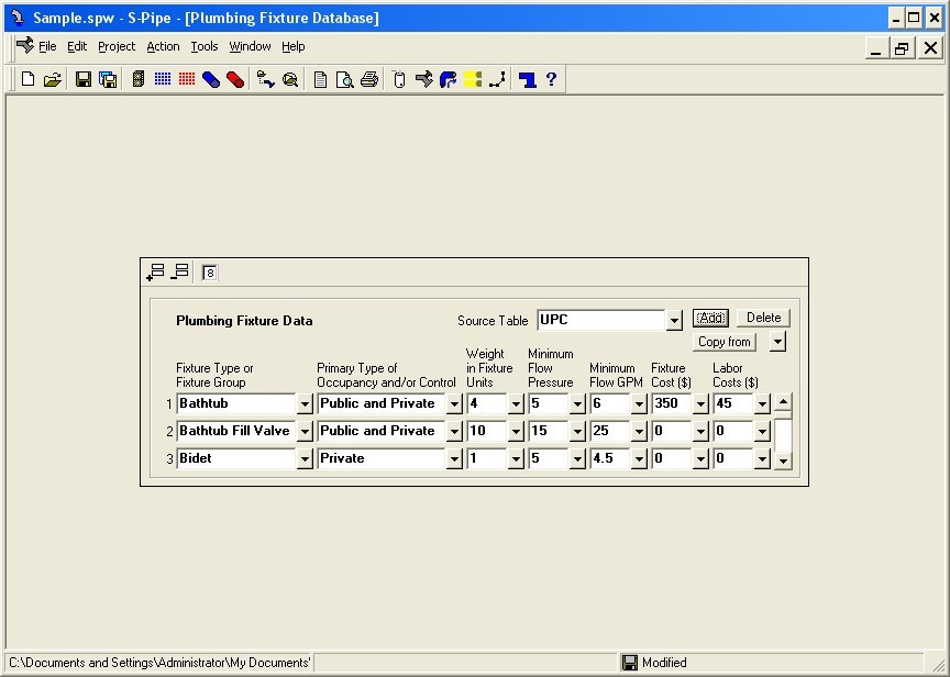 Calculation Window