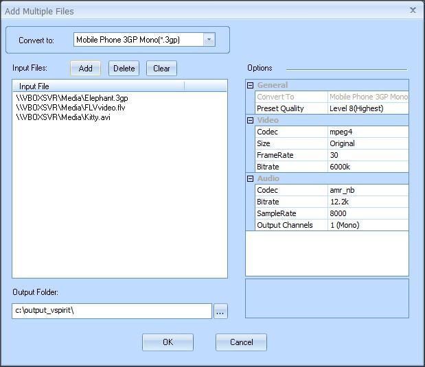 New Conversion Task - Multiple Files