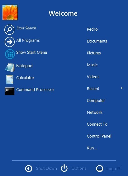 Start Menu Style 1