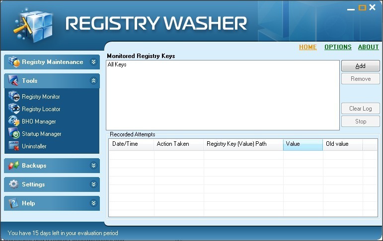 Registry Monitor Tool