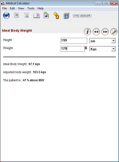 Ideal Body Weight