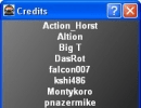 Credits window