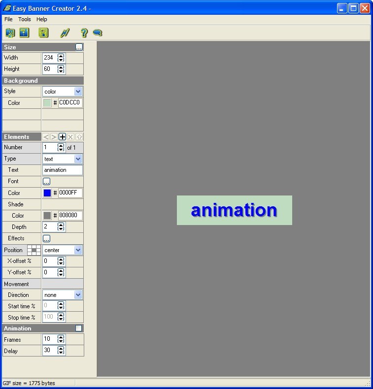 Animation Window