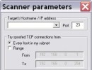 Scanner parameters