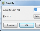 Configuring Amplify Setting