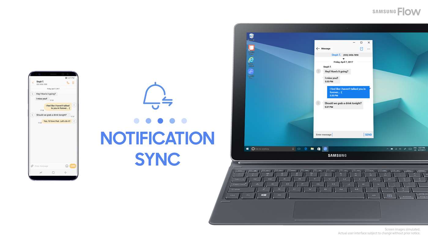 Notification sync