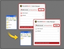 You can hide and show folders simply with a few mouse clicks and drop & drags!